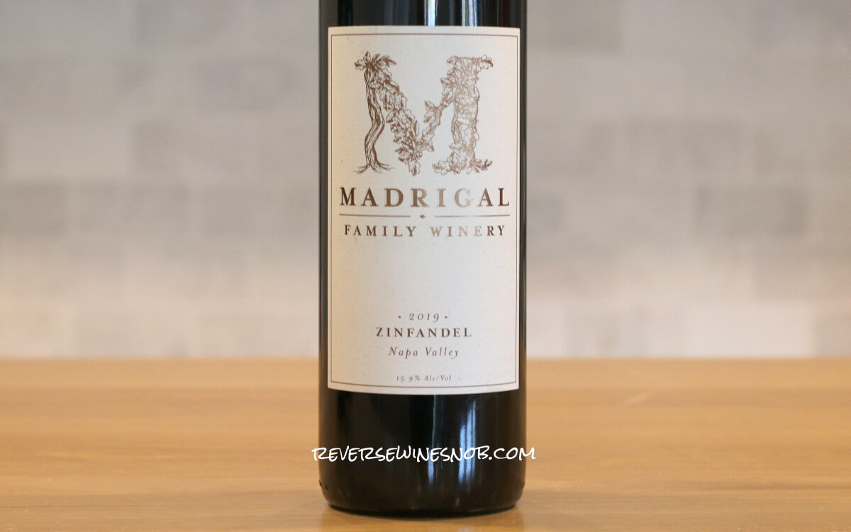 2019 Madrigal Napa Valley Zinfandel