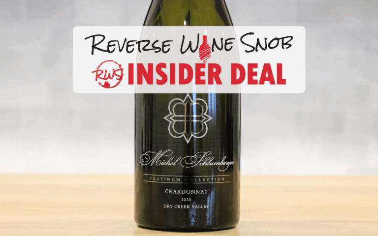 Bonus INSIDER DEAL! 65% OFF Michel-Schlumberger Platinum Collection Chardonnay