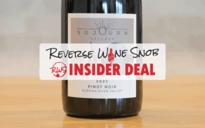 INSIDER DEAL! 94-Point Sojourn Cellars Russian River Valley Pinot Noir