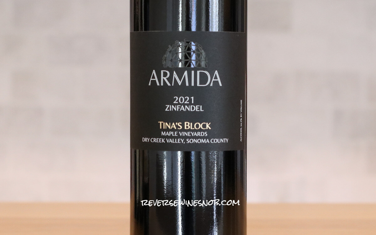2021 Armida Tina's Block Zinfandel