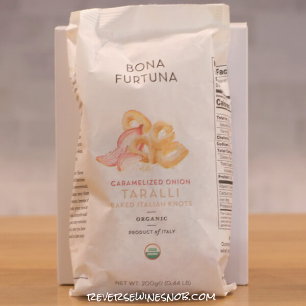 Bona Furtuna Caramelized Onion Organic Taralli