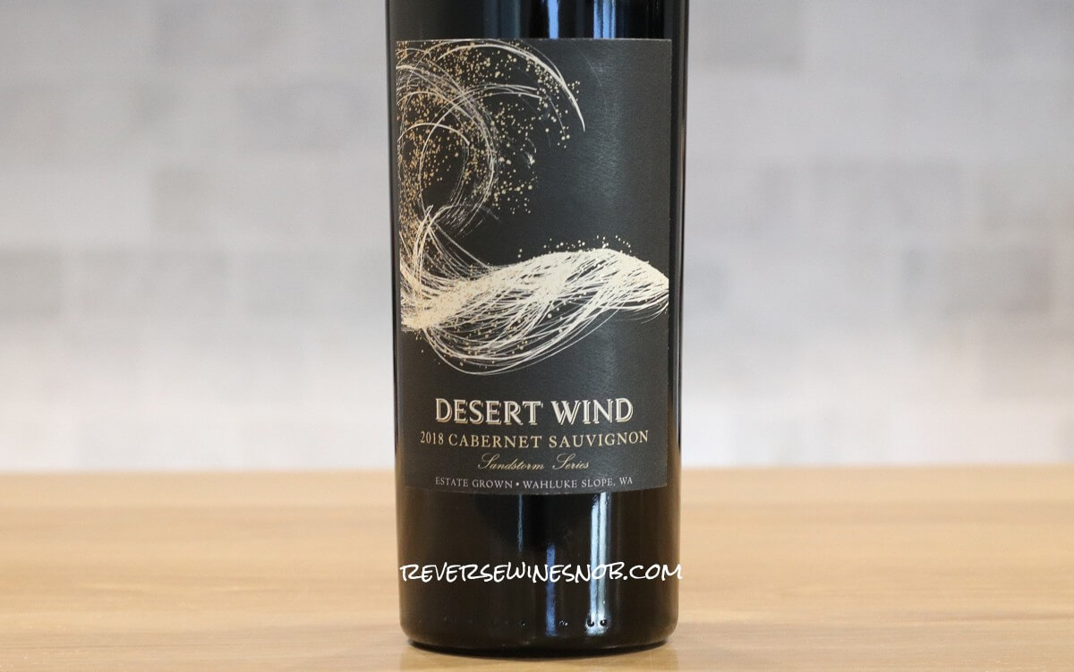 2018 Desert Wind Sandstorm Series Cabernet Sauvignon