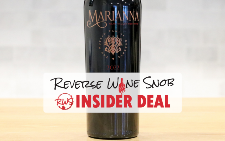 Bonus INSIDER DEAL! 94+ Point Michael Pozzan Family Reserve Marianna Napa Valley Red