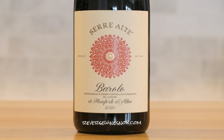 Serre Alte Barolo di Monforte d'Alba From Trader Joe's