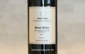Trader Joe's Platinum Reserve Saint Julien Lot 126 Review