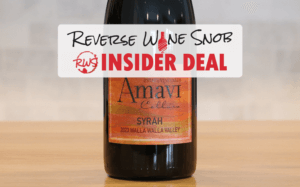 INSIDER DEAL! Amavi Cellars Walla Walla Valley Syrah Nirvana