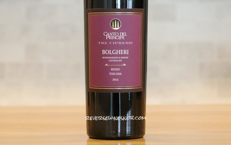 Canto Del Principe Tre Cipressi Bolgheri Rosso Toscana From Trader Joe's