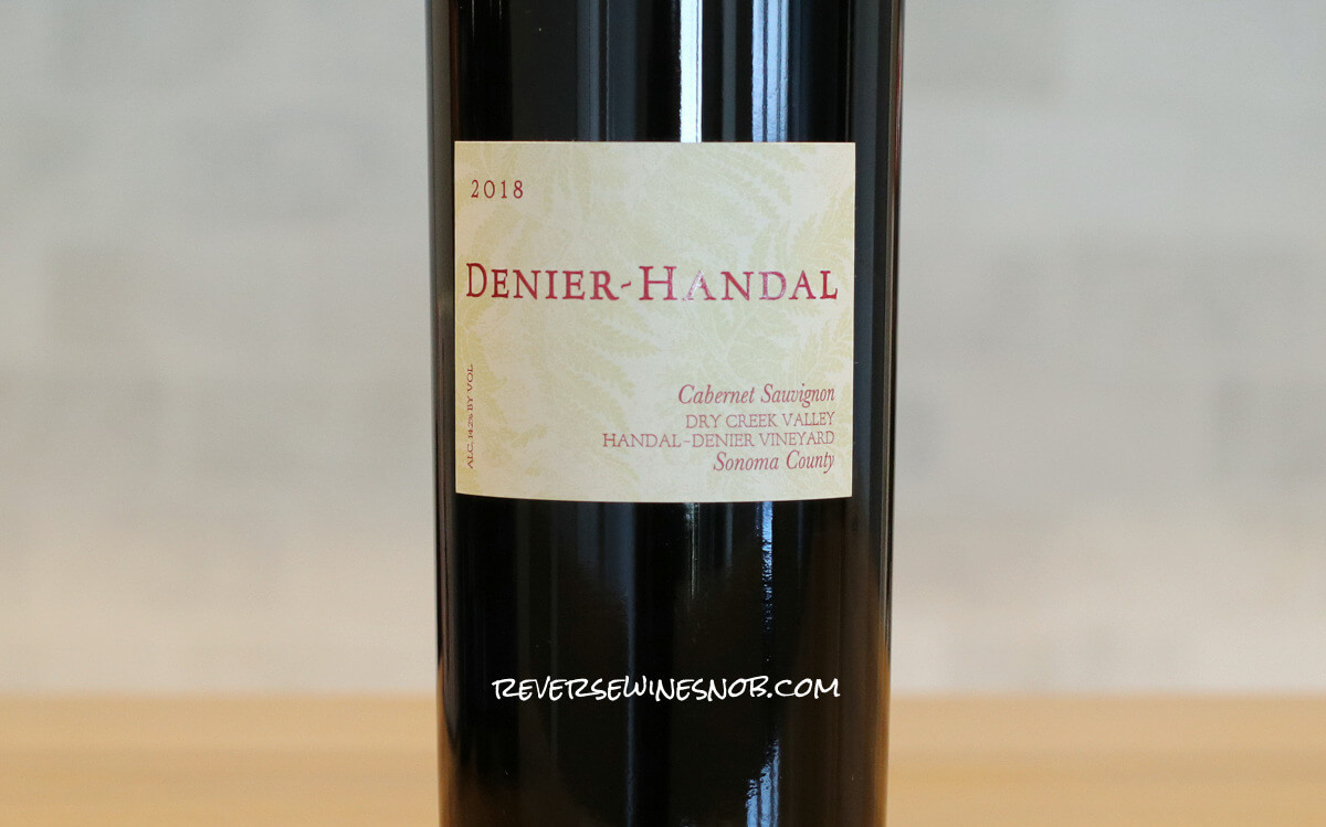 2018 Denier-Handal Dry Creek Valley Cabernet Sauvignon