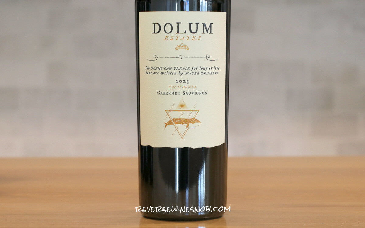 2023 Dolum Estates California Cabernet Sauvignon