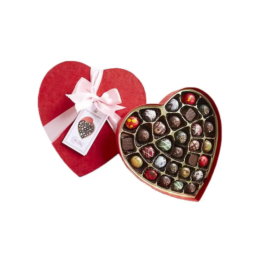 Knipschildt Large Heart Box Chocolates