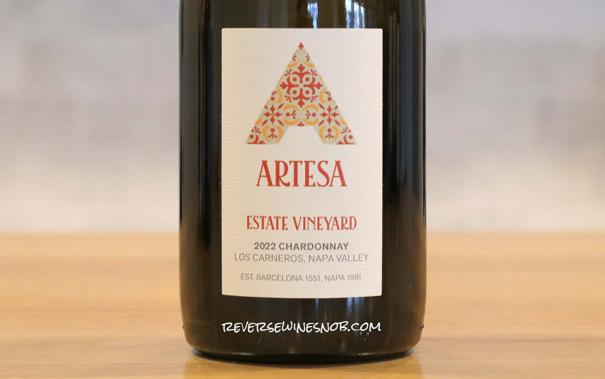 2022 Artesa Estate Vineyard Chardonnay
