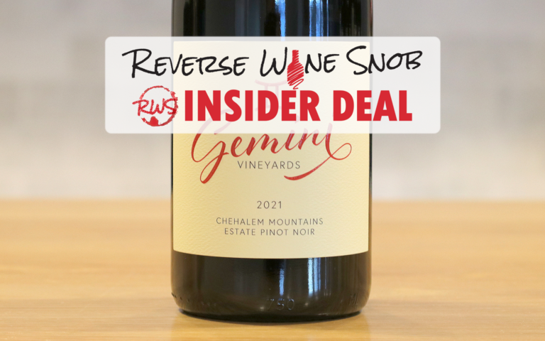 INSIDER DEAL! 50% OFF Chehalem Mountains Estate Pinot Noir
