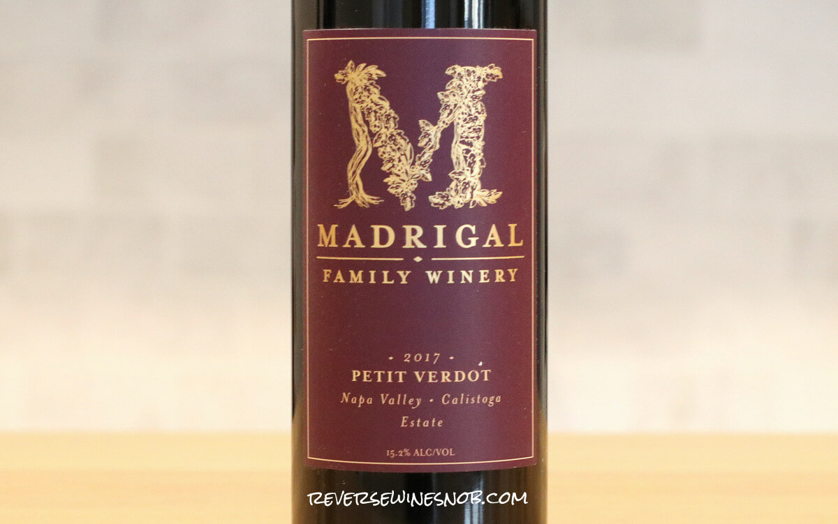 2017 Madrigal Calistoga Estate Petit Verdot