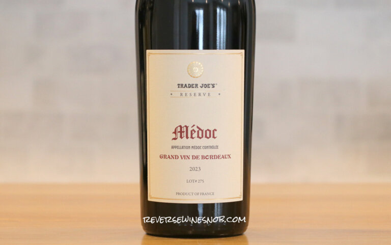 Trader Joe's Reserve Medoc Grand Vin de Bordeaux Lot 275 Review