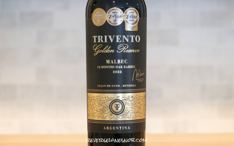 Trivento Golden Reserve Malbec - It's Good