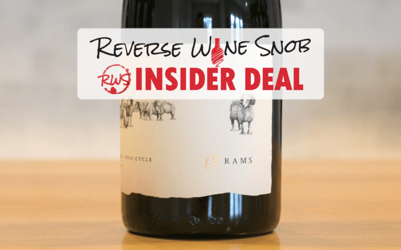 INSIDER DEAL! SAVE XX% on the 94-Point 13 Rams Petite Sirah