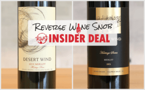 INSIDER DEAL! 61% OFF Two 94+ Point Desert Wind Heritage Series Merlot
