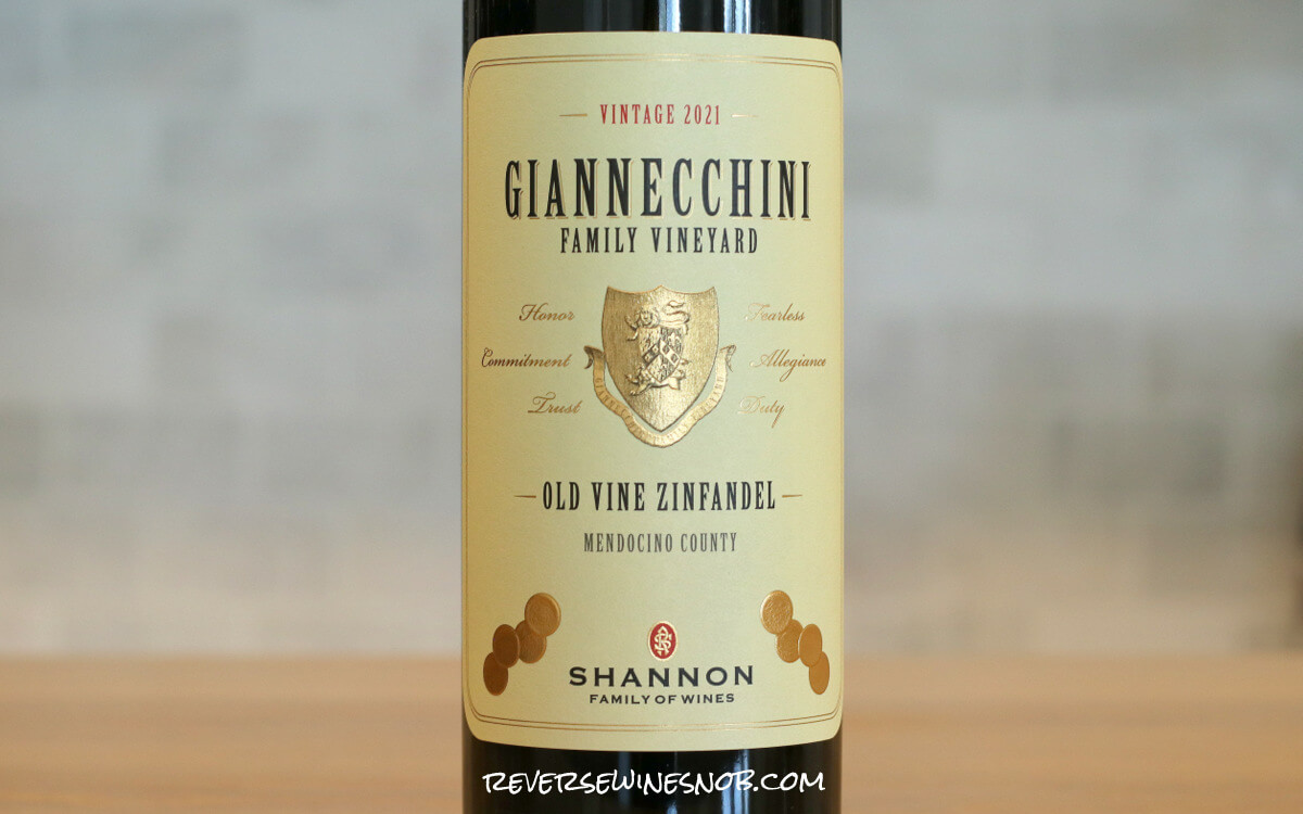 2021 Giannecchini Old Vine Zinfandel