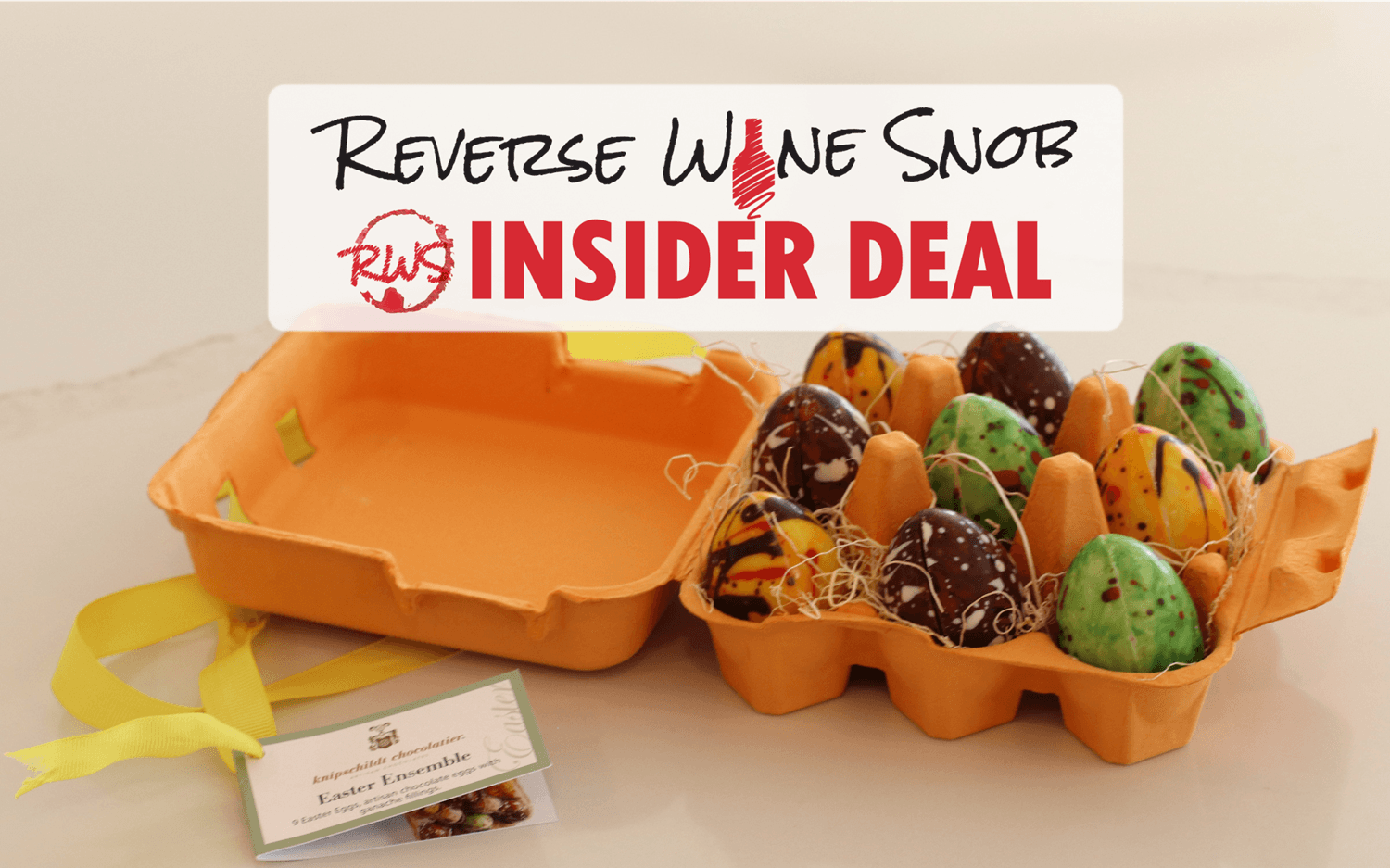 INSIDER DEAL! Knipschildt Gourmet Chocolates For Spring • Reverse