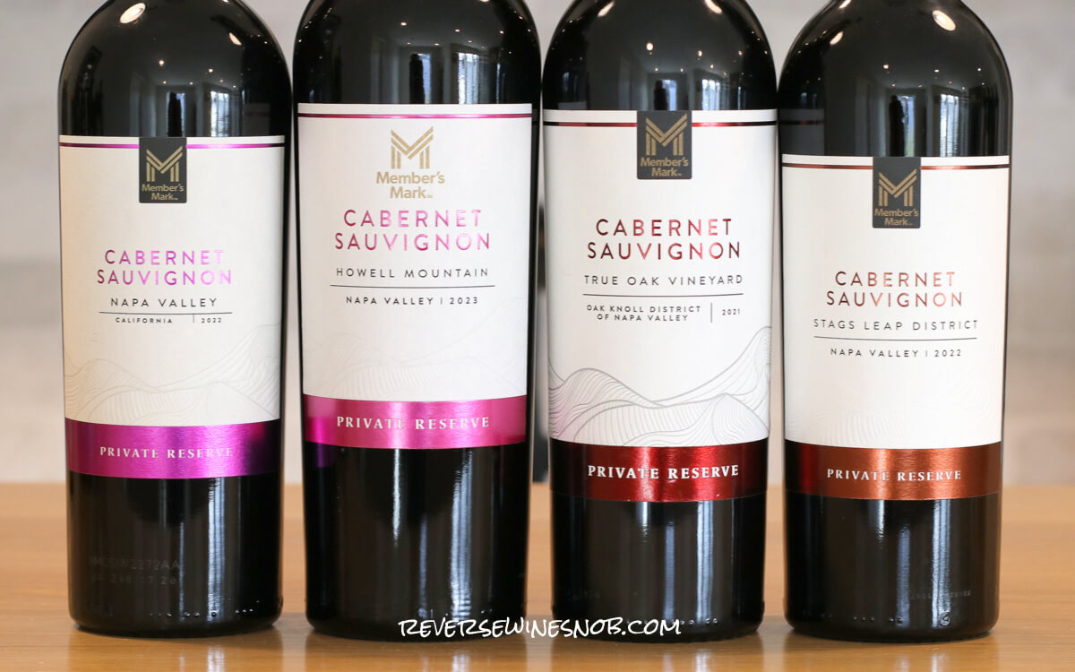 Sam's Club Member's Mark Private Reserve Napa Valley Cabernets