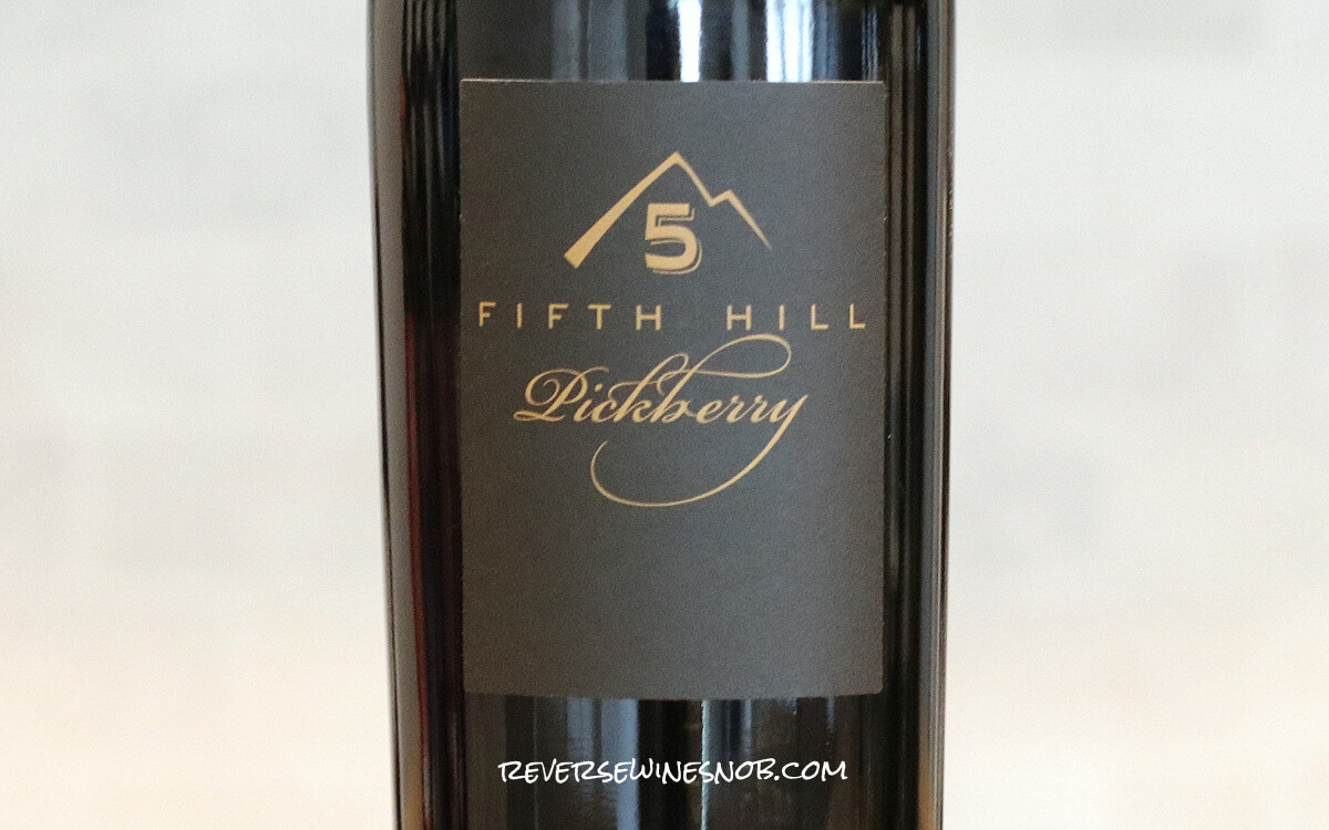 2022 Fifth Hill Pickberry Vineyard Red Wine