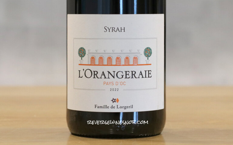 Maison Lorgeril L'Orangeraie Syrah Review