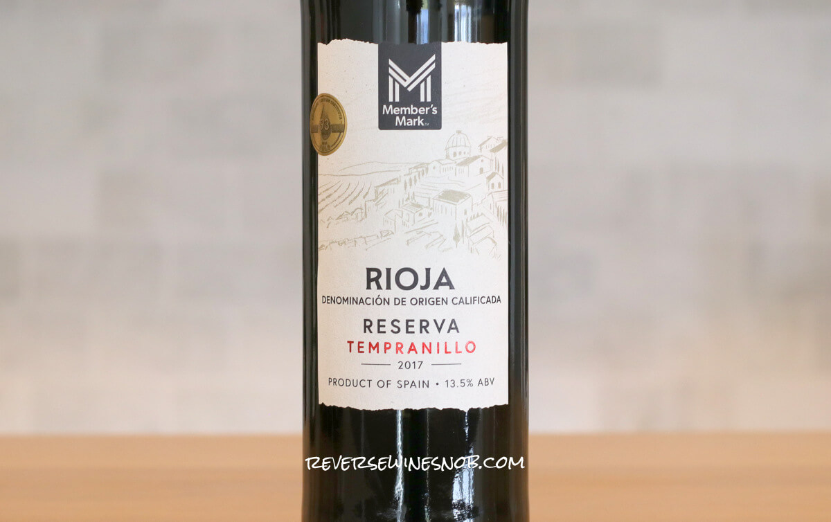 Member's Mark Rioja Reserva From Sam's Club