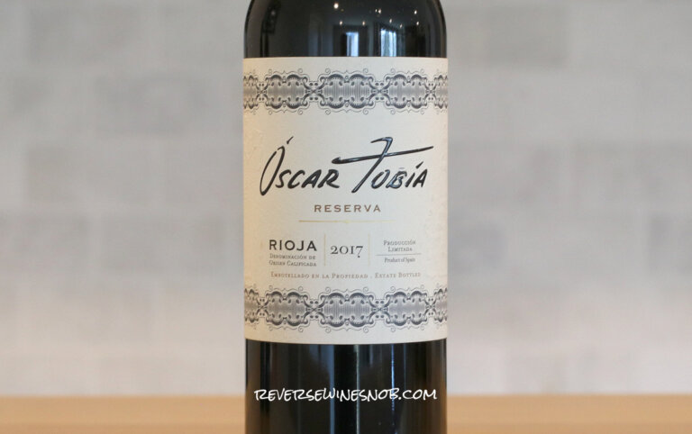 Oscar Tobia Rioja Reserva Review