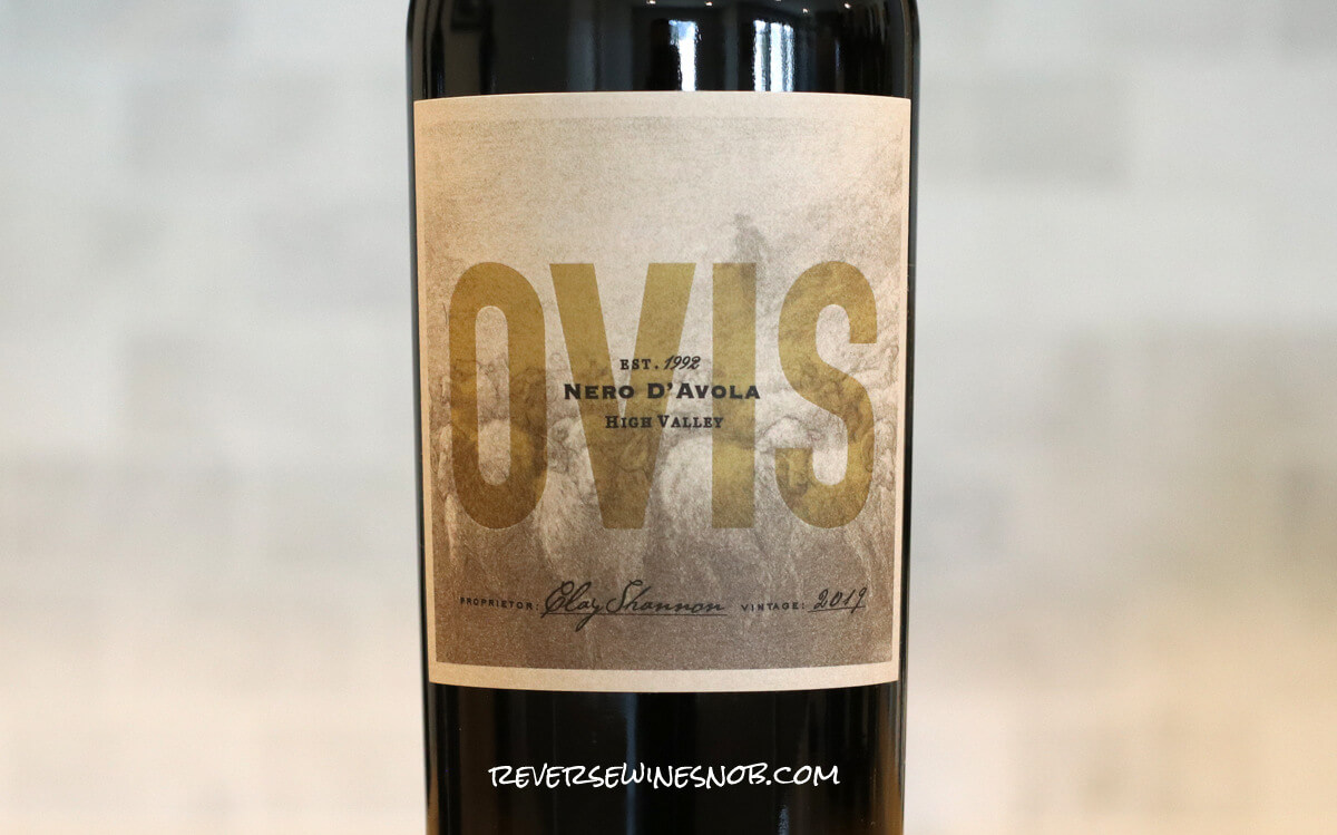 2019 Ovis Nero d'Avola