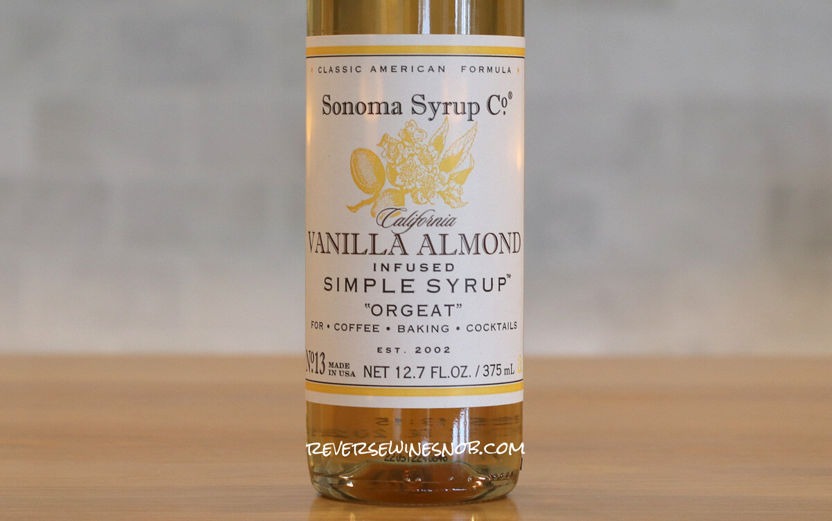 Sonoma Syrup Vanilla Almond