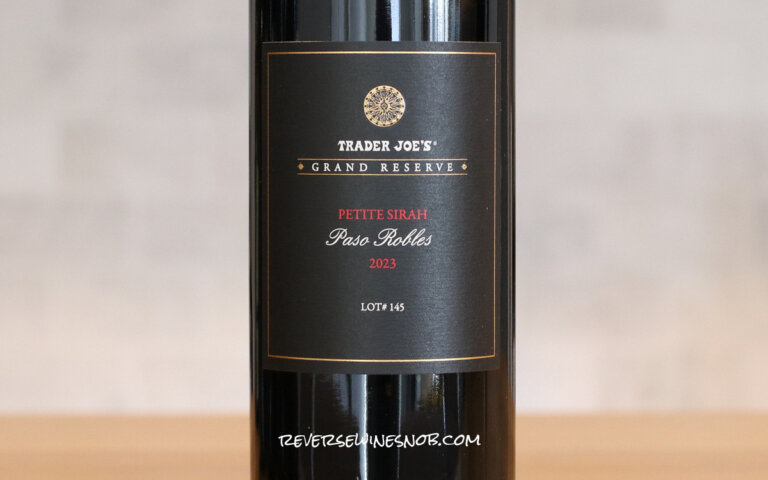 Trader Joe's Grand Reserve Paso Robles Petite Sirah Lot 145