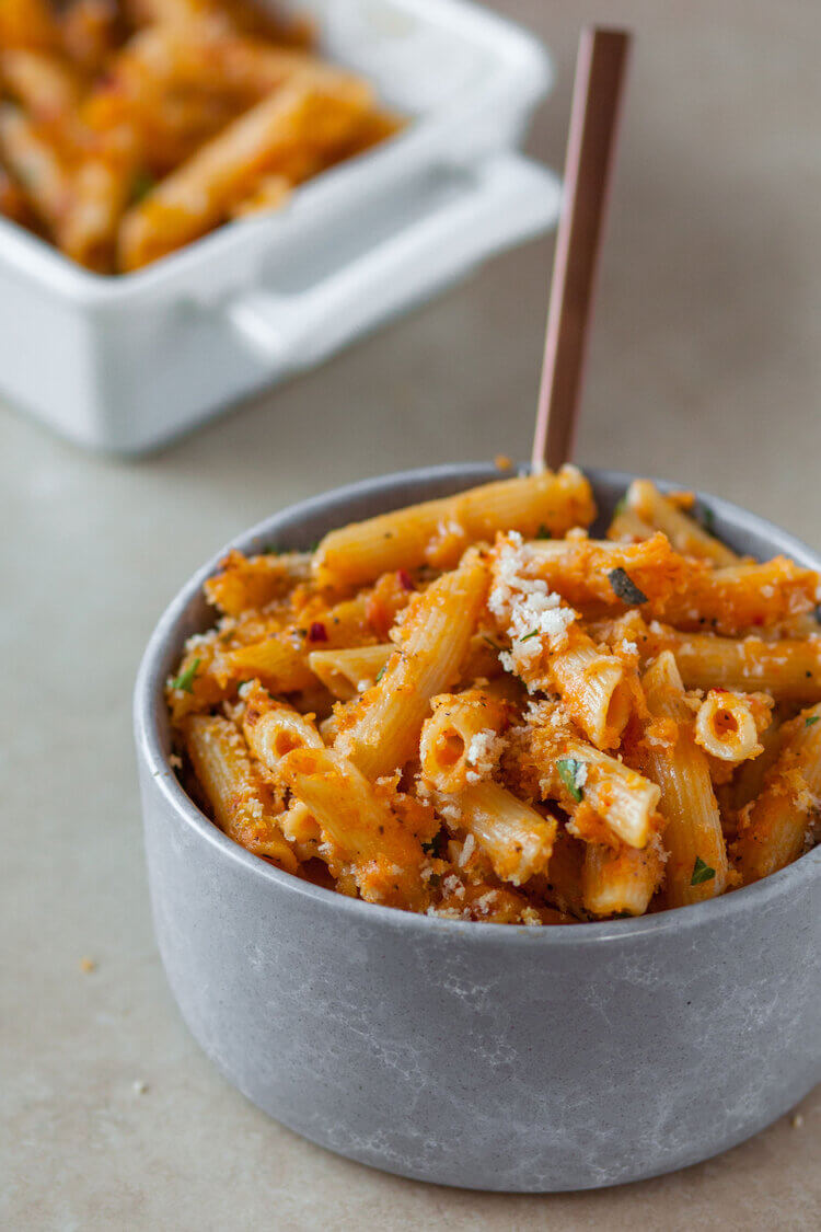 Mac & Cheese with Sonoma Gourmet Butternut Squash Pasta Sauce