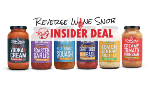 INSIDER DEAL! SAVE $30 On Sonoma Gourmet Pasta Sauce Perfection