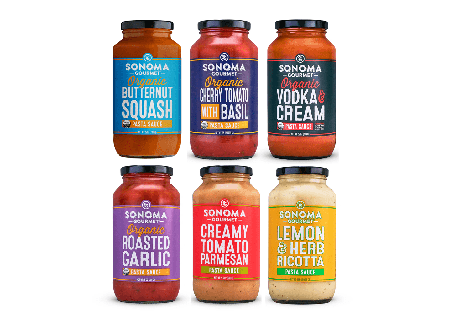 Sonoma Gourmet Pasta Sauces