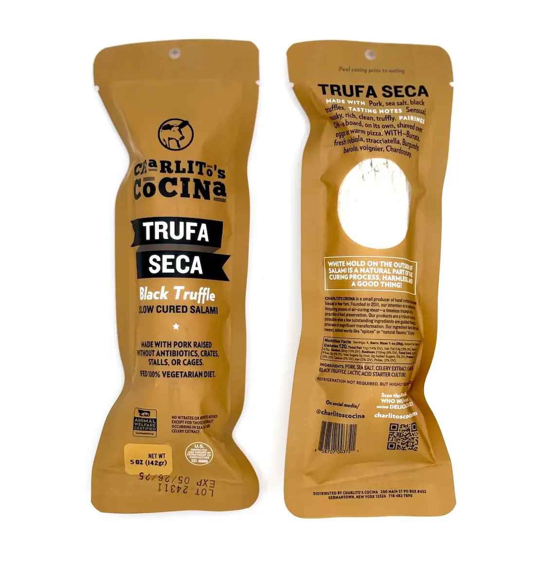 Trufa Seca Black Truffle Salami