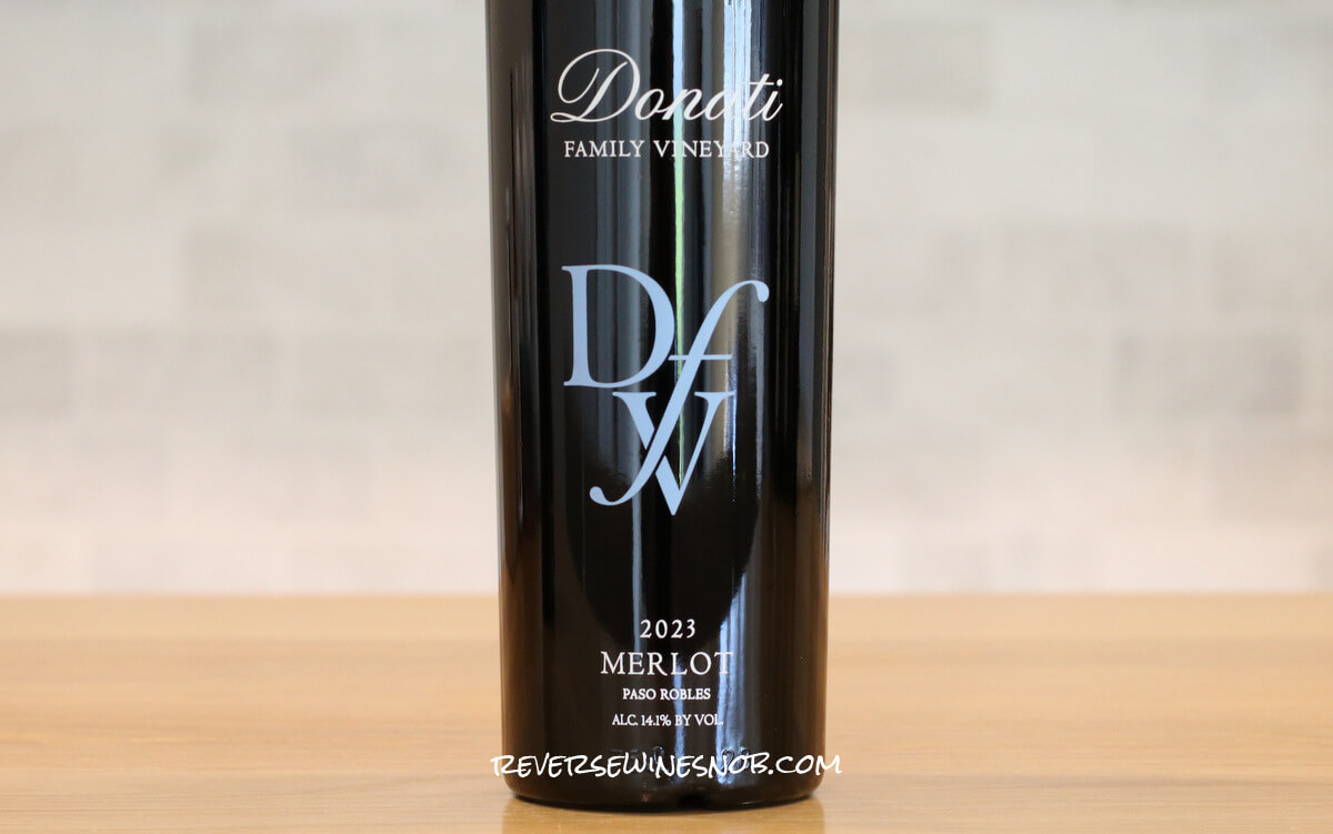 2023 Donati Family Vineyard Paso Robles Merlot