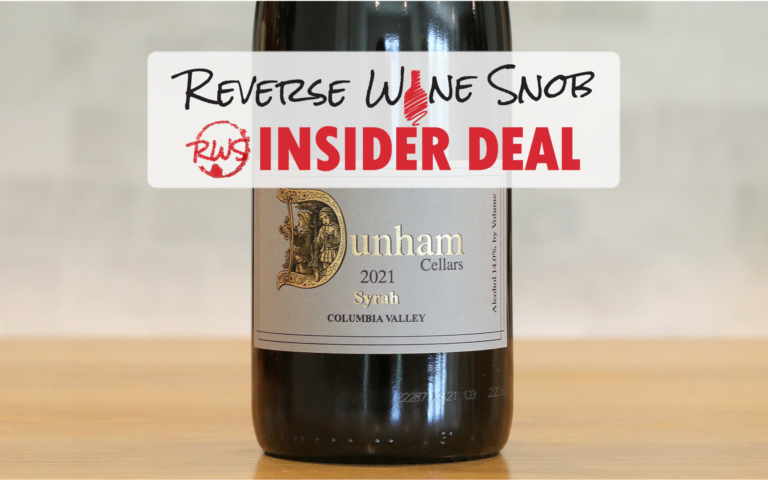 INSIDER DEAL! 94-Point Dunham Cellars Columbia Valley Syrah