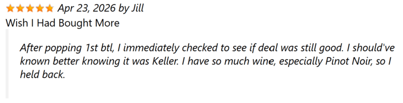 Keller Casa Petaluma Gap Pinot Noir Review