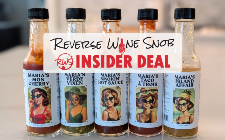 INSIDER DEAL! 34% OFF Maria's Hot Sauce 5-Pack