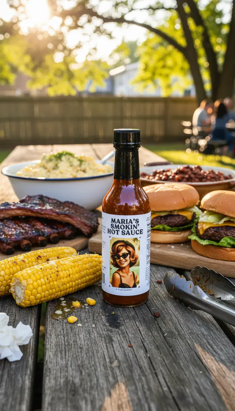Maria's Smokin' Hot Sauce