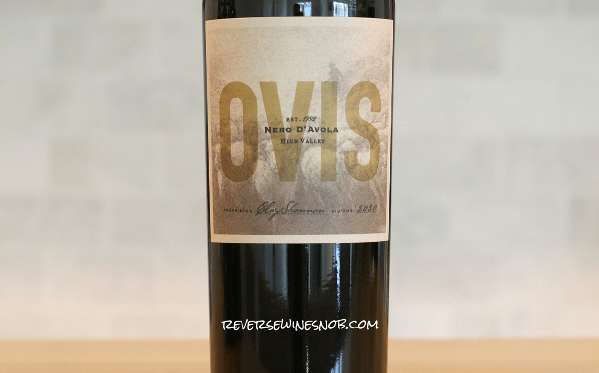 2020 Ovis Nero d'Avola
