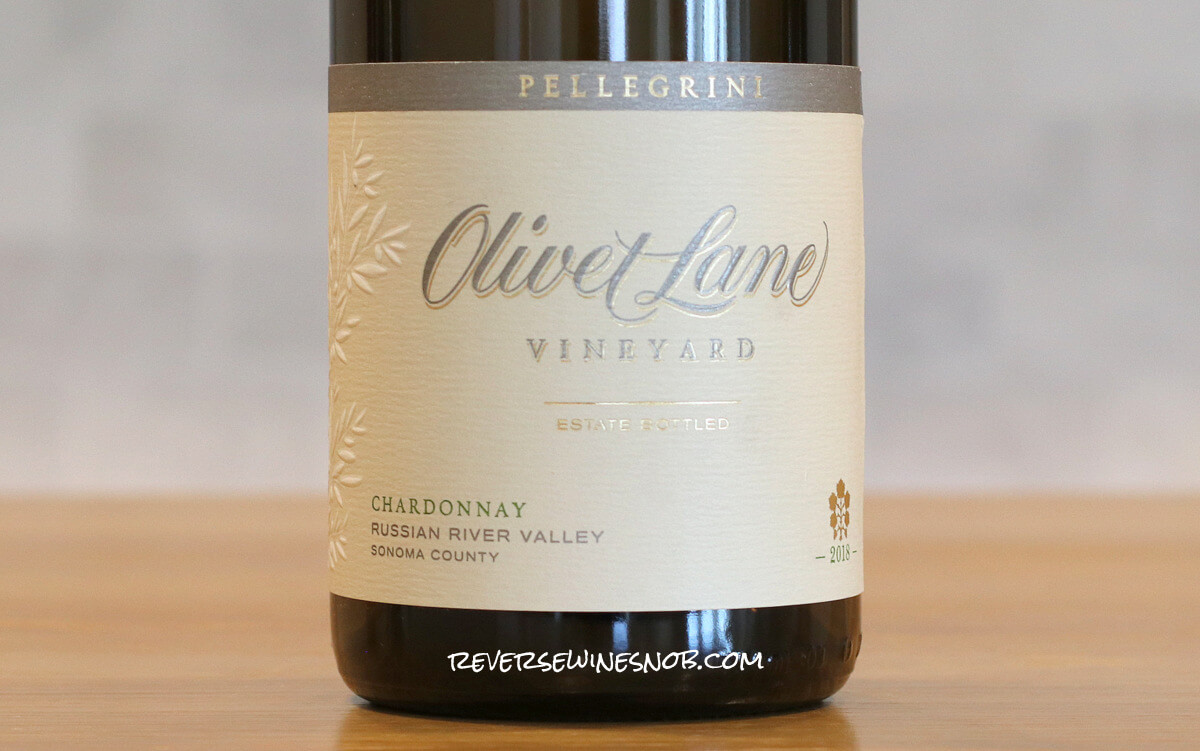 2018 Pellegrini Olivet Lane Vineyard Chardonnay