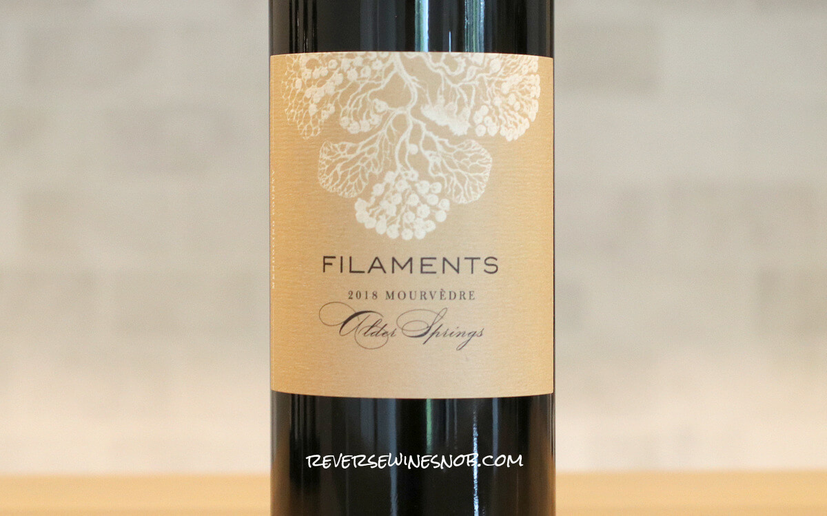 2018 Filaments Alder Springs Vineyard Mourvèdre