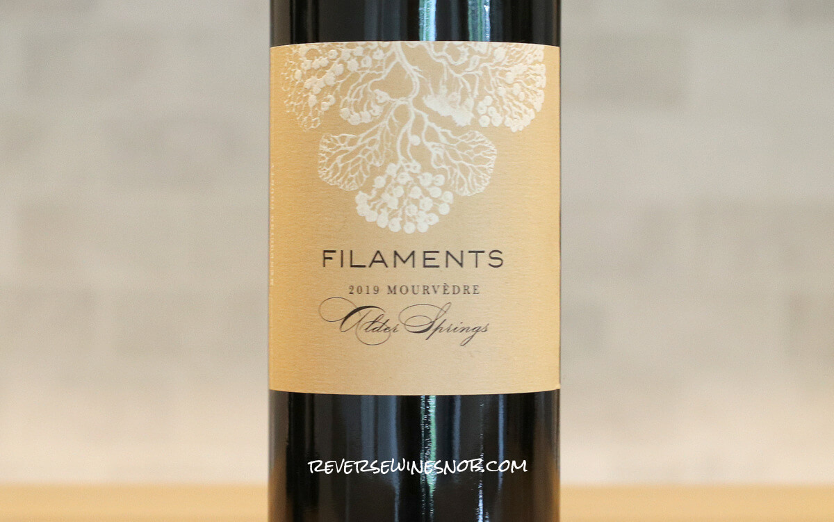 2019 Filaments Alder Springs Vineyard Mourvèdre