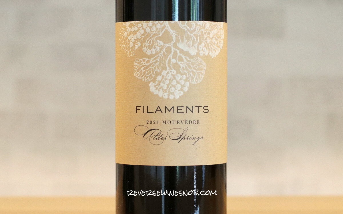 2021 Filaments Alder Springs Vineyard Mourvèdre