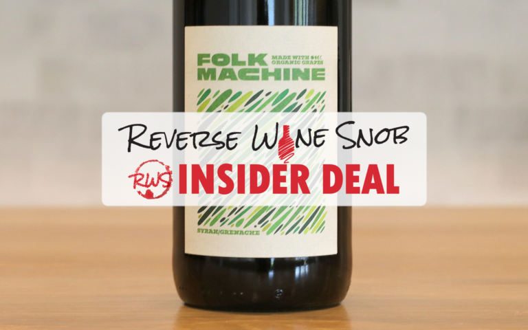 52% OFF INSIDER DEAL! 91-93 Point Folk Machine Brosseau Vineyard Syrah-Grenache