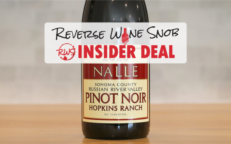 INSIDER DEAL! 64% OFF 2023 Nalle RRV Hopkins Vineyard Pinot Noir