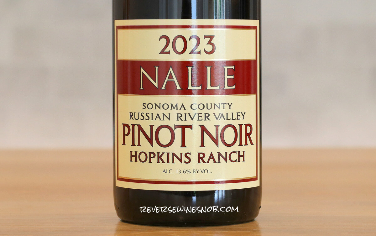 2023 Nalle Russian River Valley Hopkins Vineyard Pinot Noir