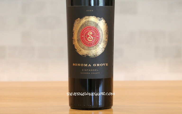 Sonoma Grove Zinfandel From Trader Joe's