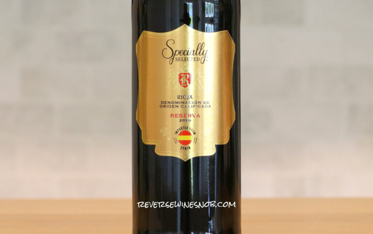 Specially Selected Rioja Reserva From Aldi - Patience No Longer Required